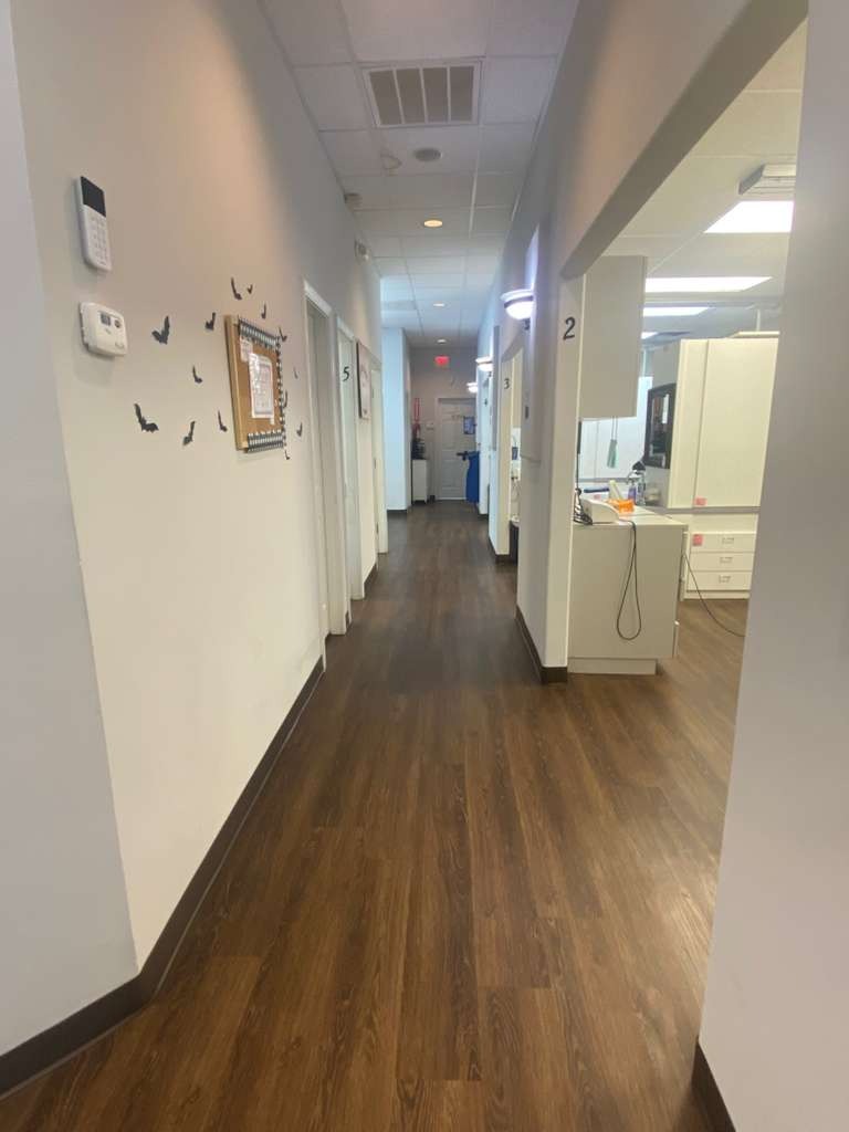 Reception area at Dentist in Louisville