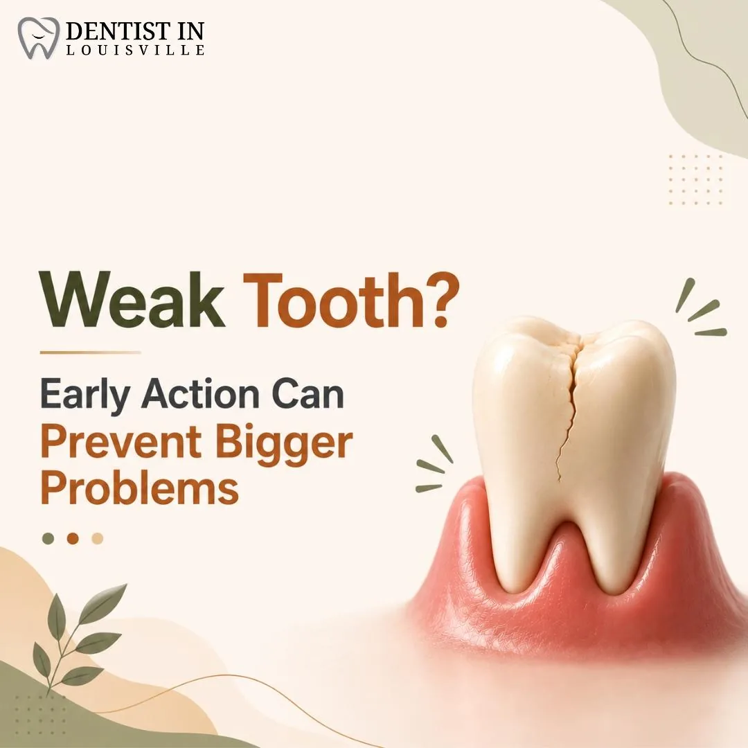Weak Tooth? Early Action Can Prevent Bigger Problems